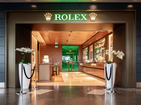 which airports have rolex dealers